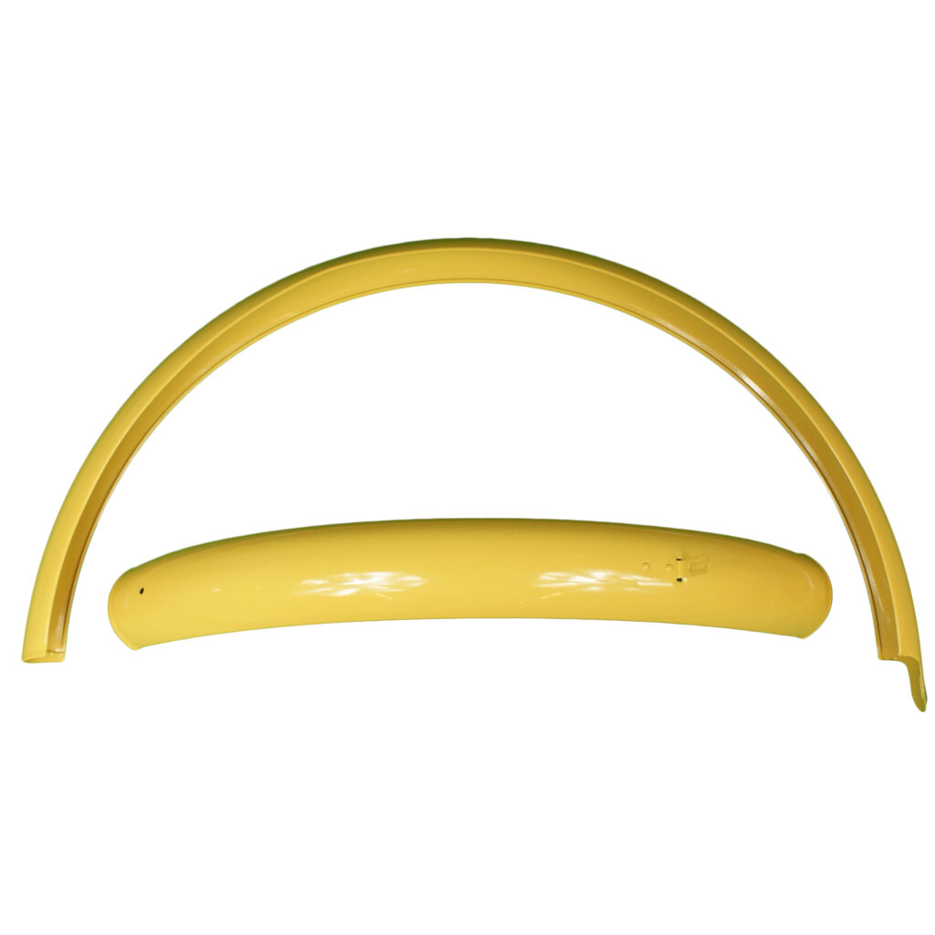 Błotniki rowerowe Cruiser 28" żółte
