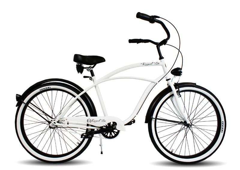 Rower Cruiser BONNIE&CLYDE 26″ biały miejski