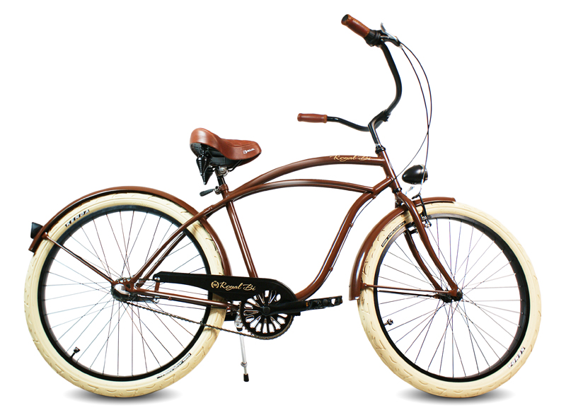 Rower Cruiser BROWNIE 26″ brązowy miejski