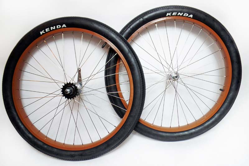 Koła rowerowe Cruiser 26″ brązowe (SHIMANO NEXUS 3)
