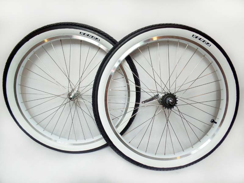 Koła rowerowe Cruiser 26″ białe (SHIMANO NEXUS 3)
