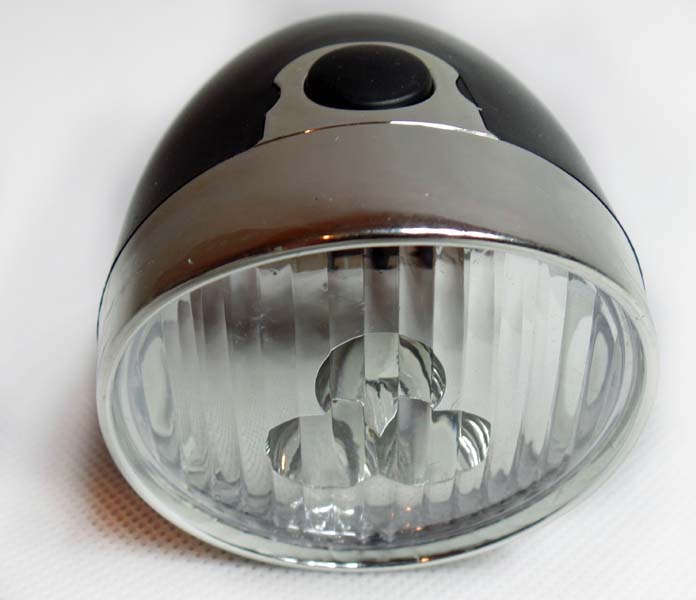 Lampka czarna LED retro + uchwyt